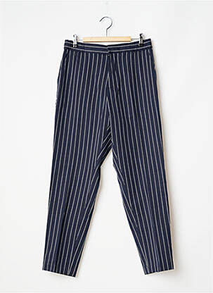 Pantalon chino închidere cu fermoar sub clapetă cu cârlig mărime normală albastru MAISON SCOTCH bărbat