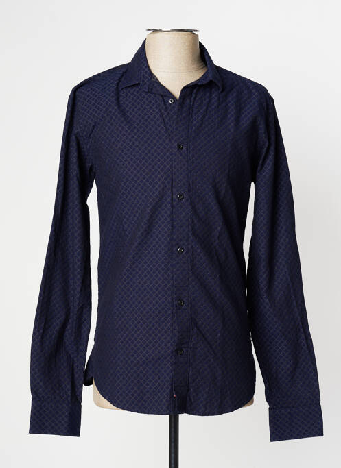 Cămașă cu mâneci lungi albastru MAISON SCOTCH bărbat