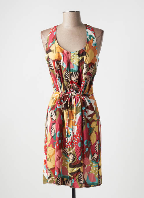 Rochie midi roșu C'EST BEAU LA VIE femeie