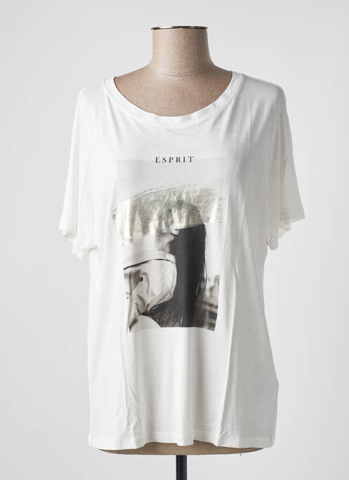 Top alb ESPRIT femeie