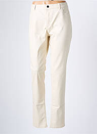 Pantalon slim elasticitate mărime normală bej ESPRIT femme