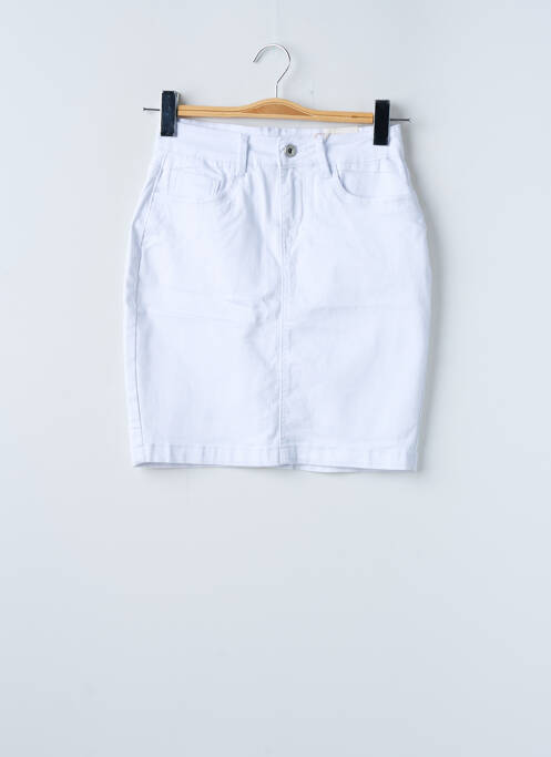 Fustă scurtă alb ONADO femeie