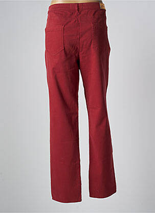 Pantalon drept roșu COUTURIST femeie
