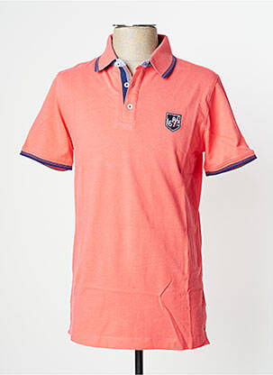 Polo negru CAMBRIDGE bărbat