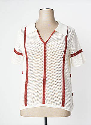 Pulover bej ESPRIT femeie