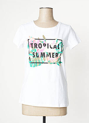 Tricou alb JENSEN femeie