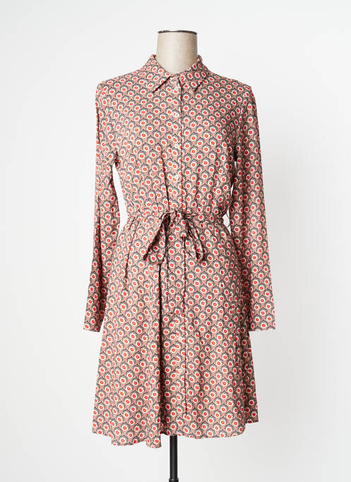 Rochie midi roșu C'EST BEAU LA VIE femeie