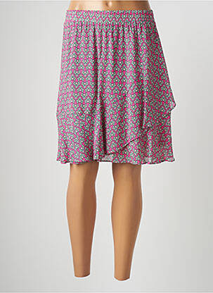 Fustă midi roz ESQUALO femeie