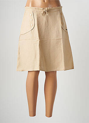 Fustă midi bej THALASSA femeie