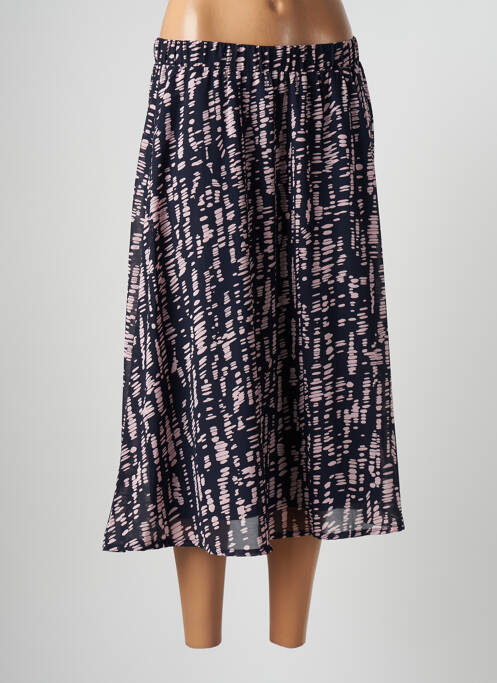 Fustă midi albastru SIGNATURE femeie