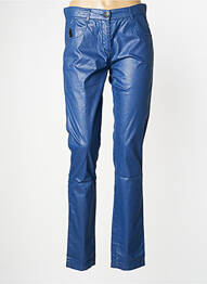 Pantalon slim albastru MAE MAHE femeie