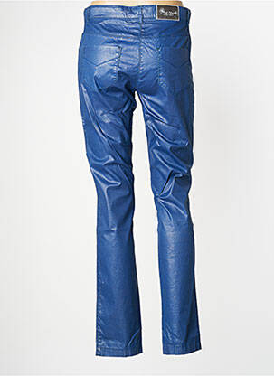Pantalon slim albastru MAE MAHE femeie