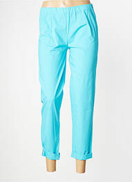 Pantalon 7/8 albastru ORIENTIQUE NATURALLY femme