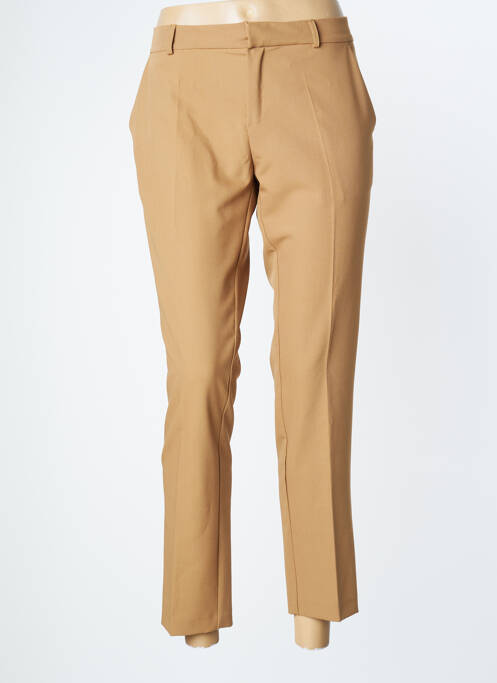 Pantalon chino maro ENTRACTE femme