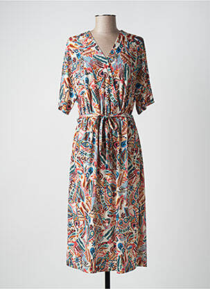 Rochie midi bej DIANE LAURY femeie