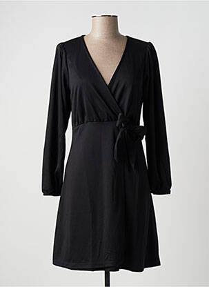 Rochie midi mâneci lungi mâneci lungi negru TIFFOSI femeie