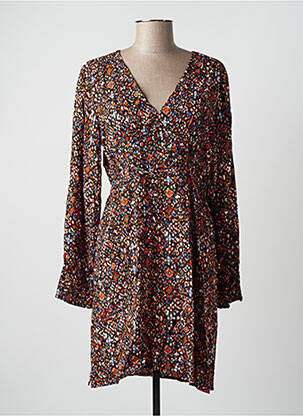 Rochie midi maro AN' GE femeie