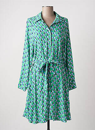 Rochie midi verde C'EST BEAU LA VIE femeie