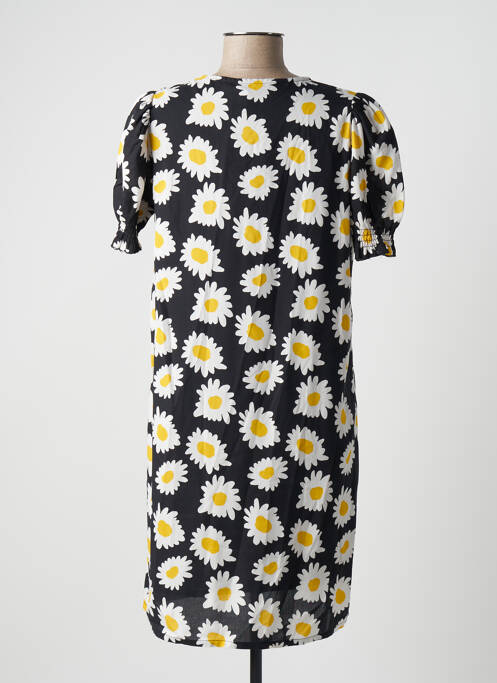 Rochie scurtă mâneci scurte mâneci scurte negru COMPAÑIA FANTASTICA femme