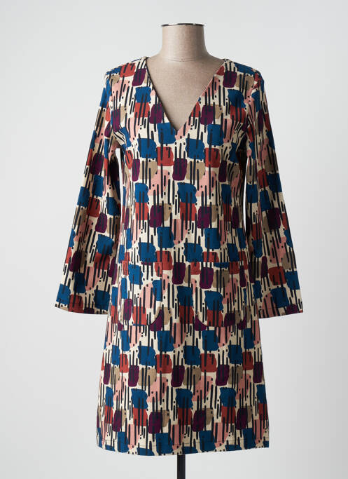 Rochie midi bej MADE IN SENS femeie