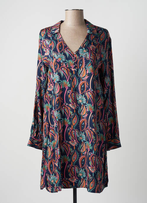 Rochie scurtă albastru LOLA ESPELETA femeie