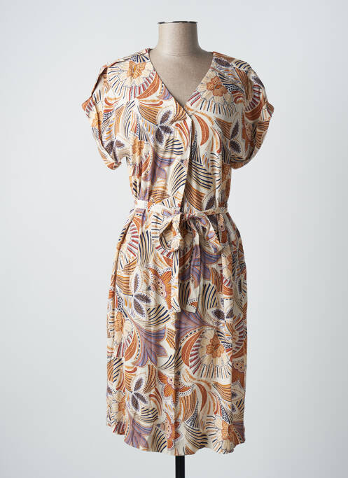 Rochie midi bej DIANE LAURY femeie