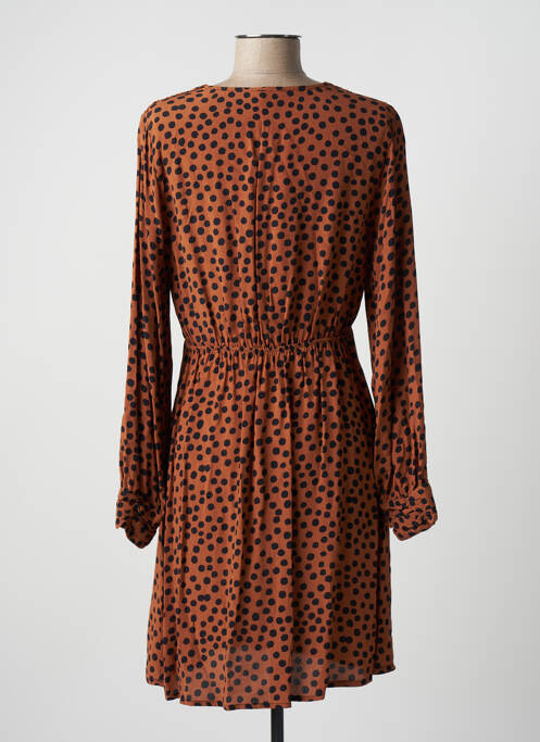 Rochie midi maro AN' GE femeie