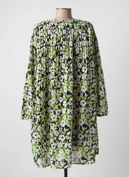 Rochie scurtă mâneci lungi mâneci lungi verde TIFFOSI femme