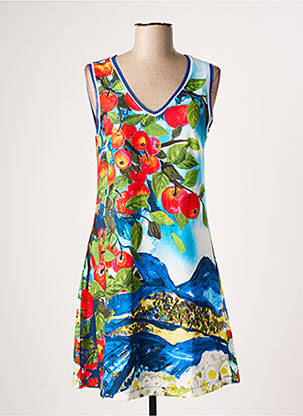 Rochie scurtă albastru MALOKA femeie