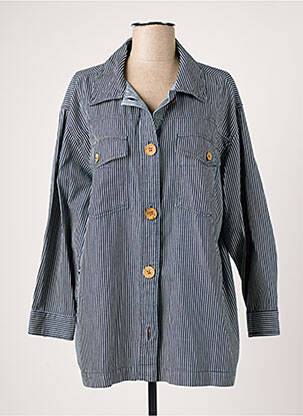 Jachete casual albastru SKFK femeie