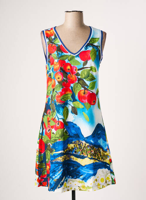 Rochie scurtă albastru MALOKA femeie