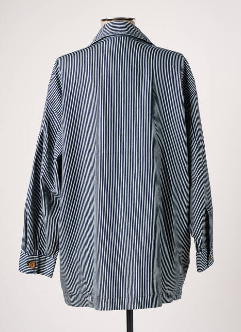 Jachete casual albastru SKFK femeie