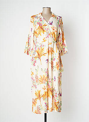 Rochie lungă bej DIANE LAURY femeie