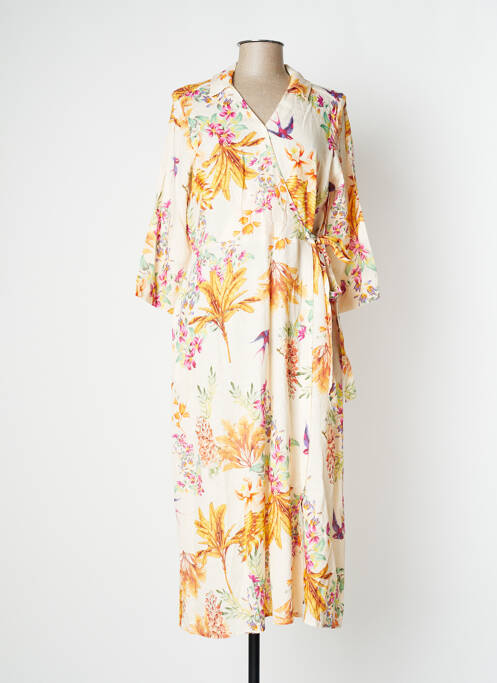 Rochie lungă bej DIANE LAURY femeie