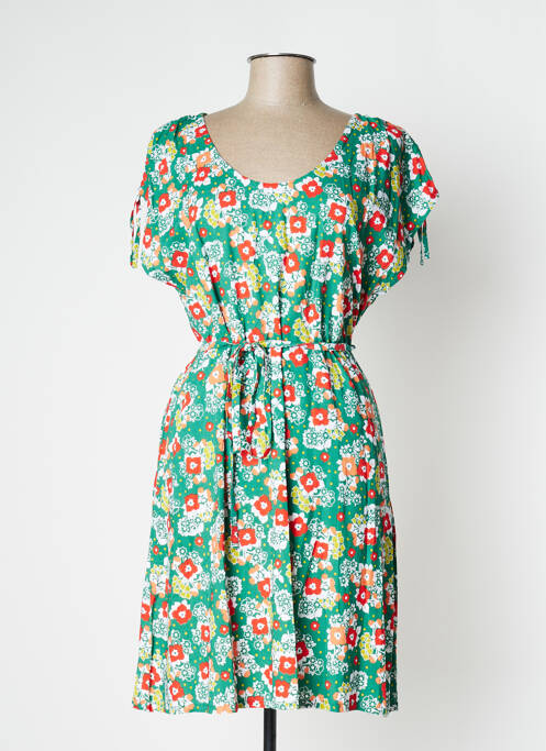 Rochie midi verde PRINCESSE NOMADE femeie