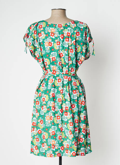 Rochie midi verde PRINCESSE NOMADE femeie