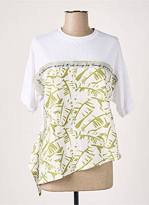 Top alb TIFFOSI femeie