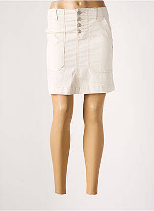 Fustă scurtă bej STREET ONE femeie