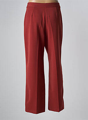 Pantalon drept portocaliu VINTAGE LOOK femeie