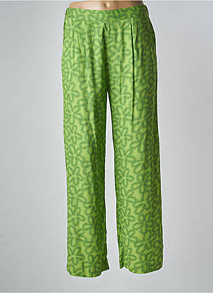 Pantalon larg verde COMPAÑIA FANTASTICA femeie