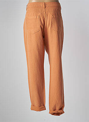 Pantalon drept portocalie LOLA ESPELETA femeie