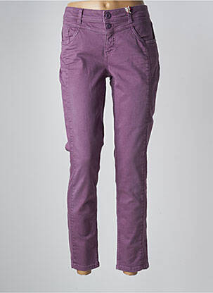 Blugi cu croială slim violet STREET ONE femeie