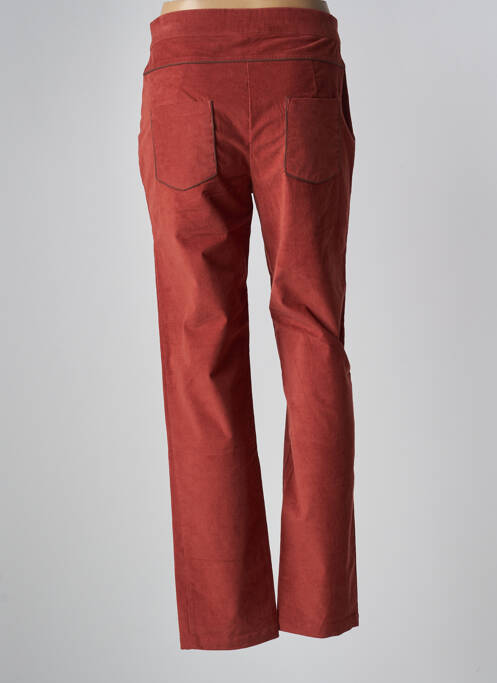 Pantalon drept portocaliu PRINCESSE NOMADE femeie