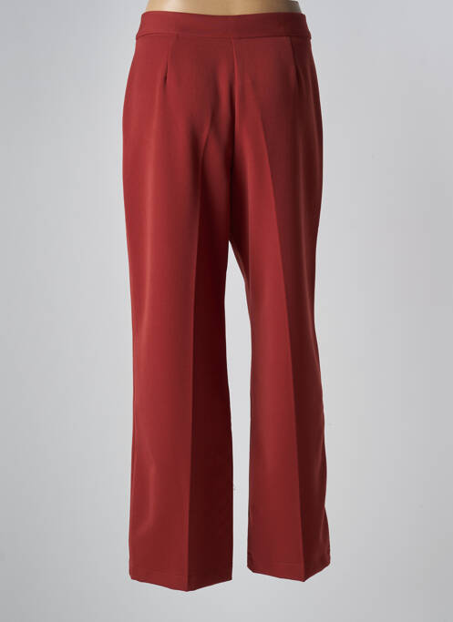 Pantalon drept portocaliu VINTAGE LOOK femeie