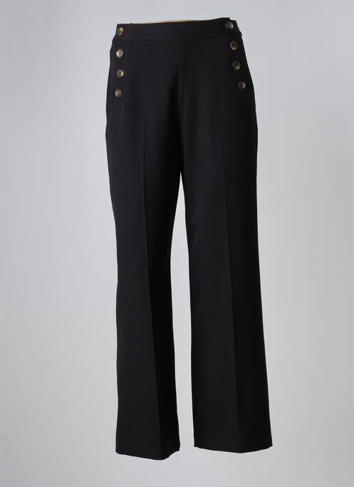 Pantalon drept negru VINTAGE LOOK femeie
