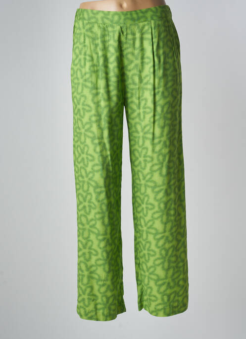 Pantalon larg verde COMPAÑIA FANTASTICA femeie