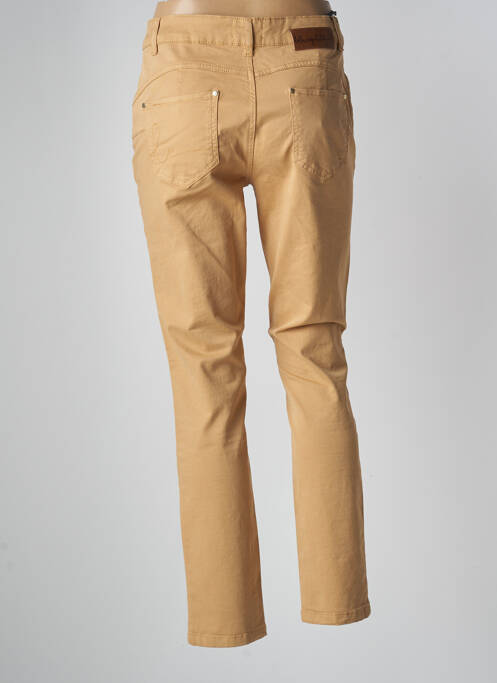 Pantalon slim bej LOLA ESPELETA femeie