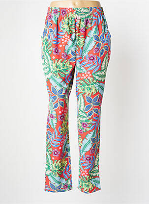 Pantalon drept roșu ROSE POMME femeie