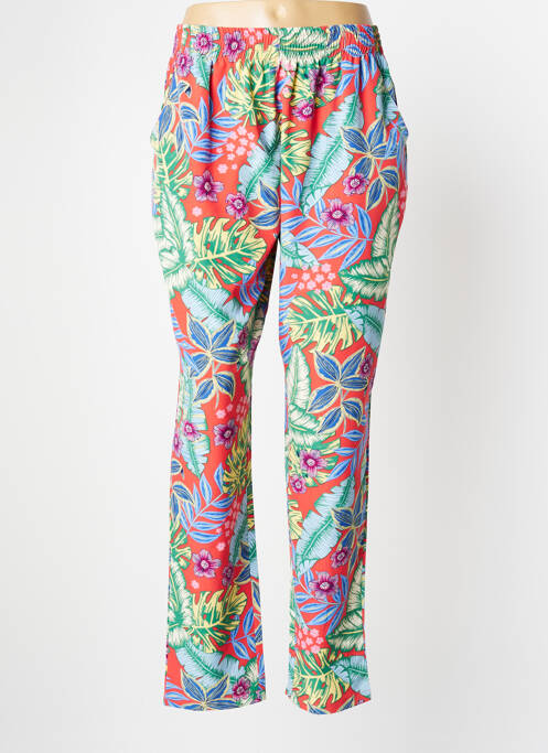 Pantalon drept roșu ROSE POMME femeie