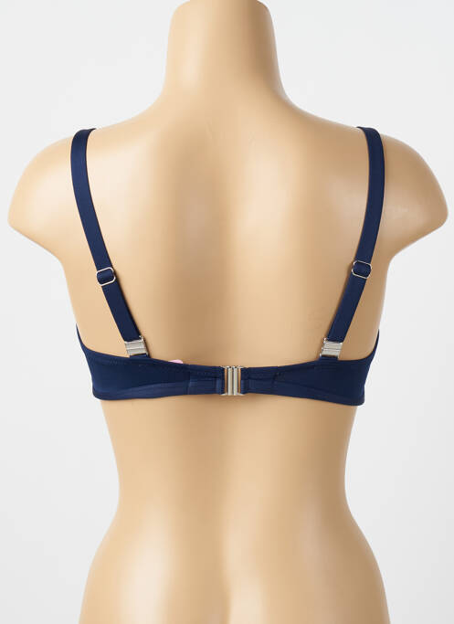 Sutien de costum de baie albastru ANTIGEL femeie